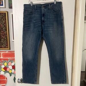 Levi’s mens 502 blue denim jeans